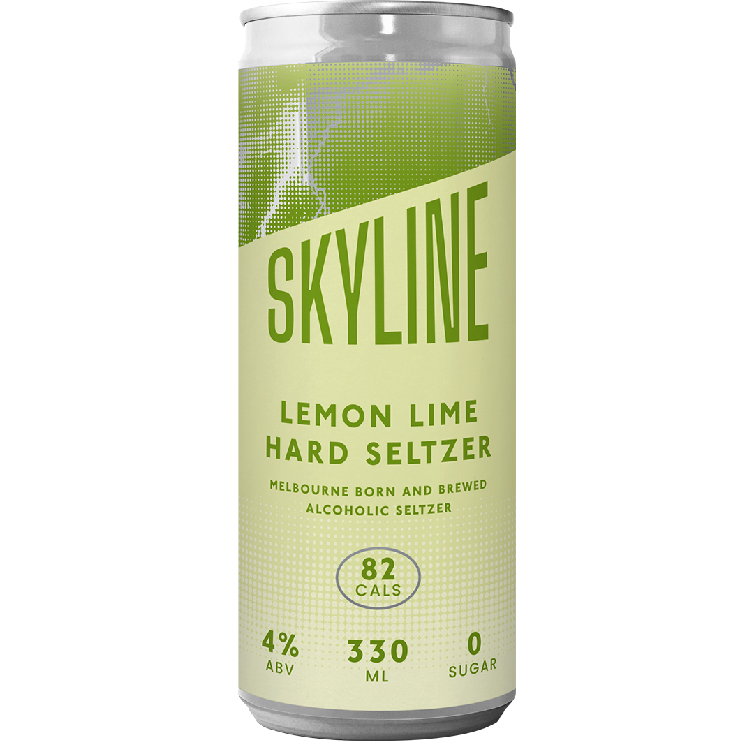 Skyline Seltzer Lemon Lime Deeds Brewing