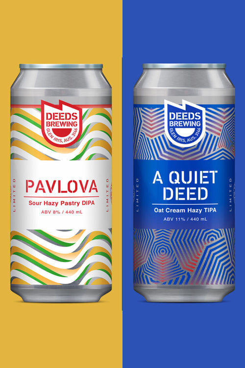 A QUIET DEED AND PAVLOVA – 2 BIRTHDAY BEERS THAT WERE 8 YEARS IN THE MAKING