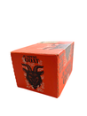 Orange box with 'Jumping Goat' branding on a white background